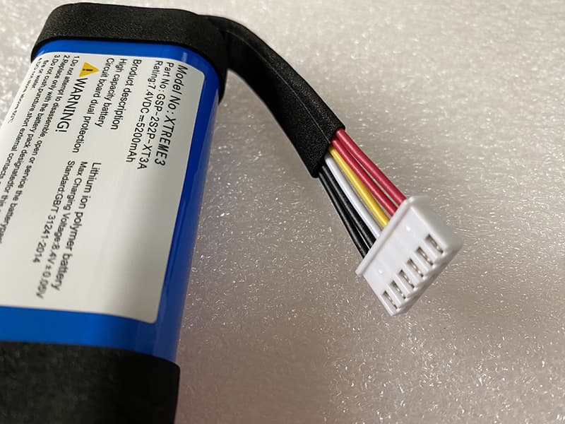 Replacement Battery For JBL Xtreme 3 Speaker - 5200mAh GSP-2S2P-XT3A Compatible Power Cell